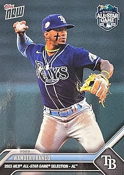 特価！topps スーパースター wander Francoルーキーサインカード