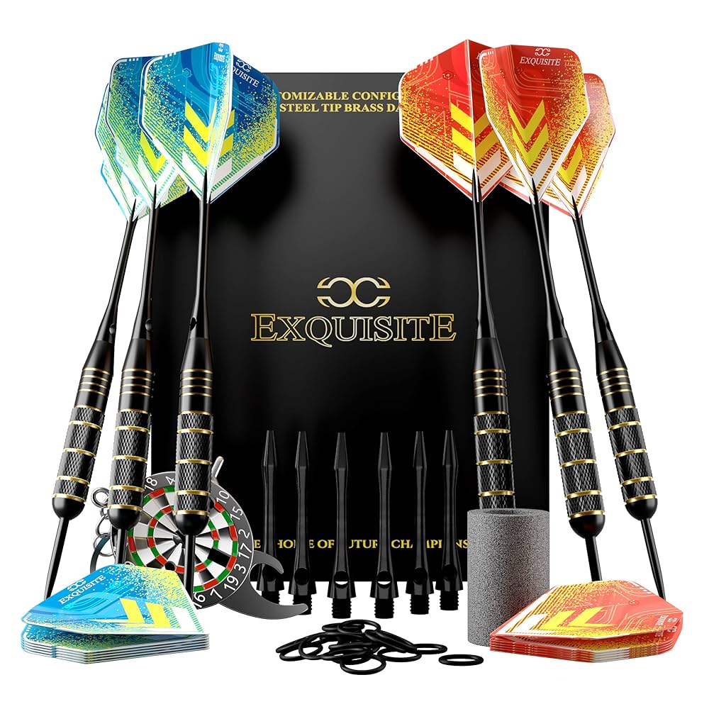 イエローダーツ 6本セット Amazon.co.jp: CC-Exquisite プロフェッショナルスチールチップ