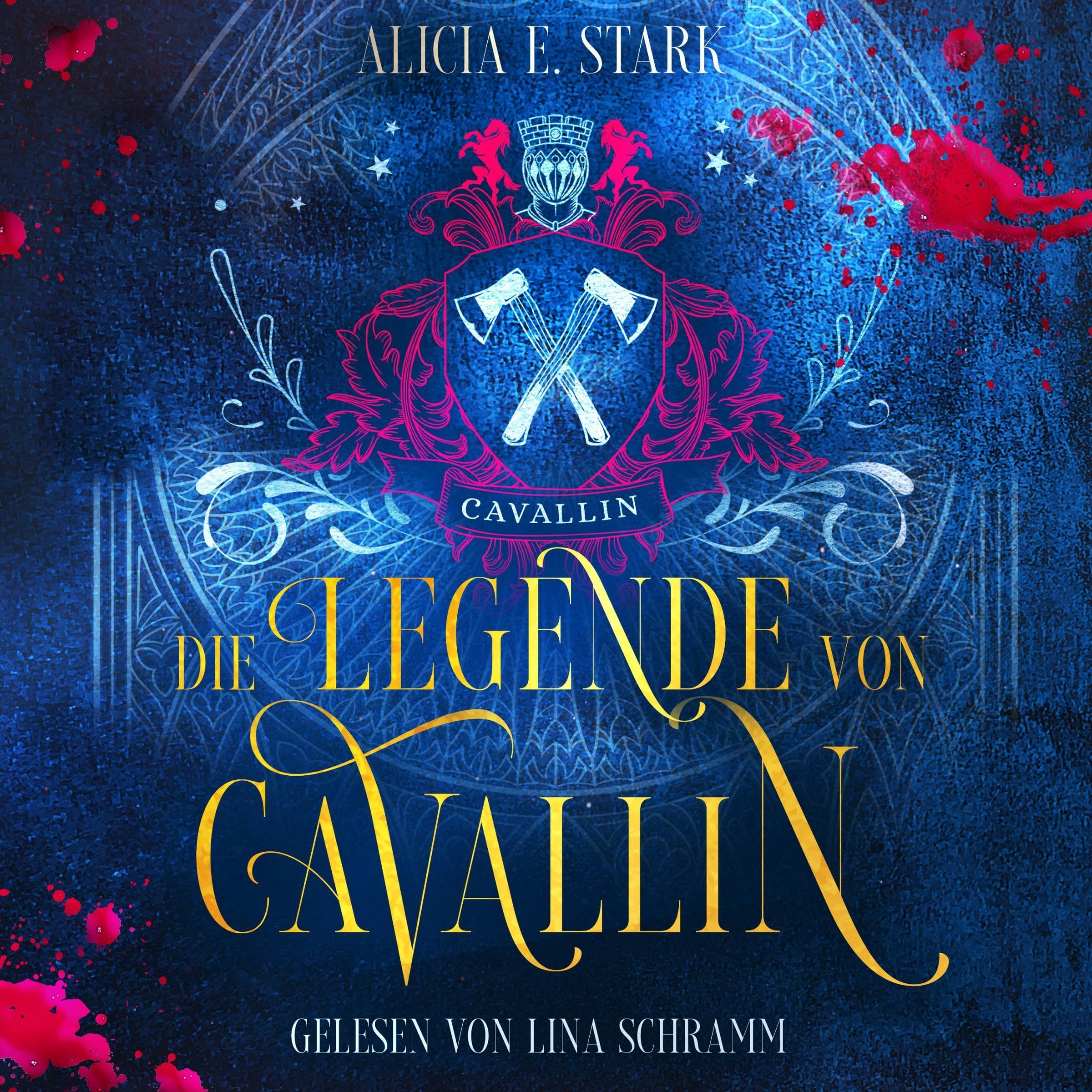 Cover art for Die Legende von Cavallin [The Legend of Cavallin]