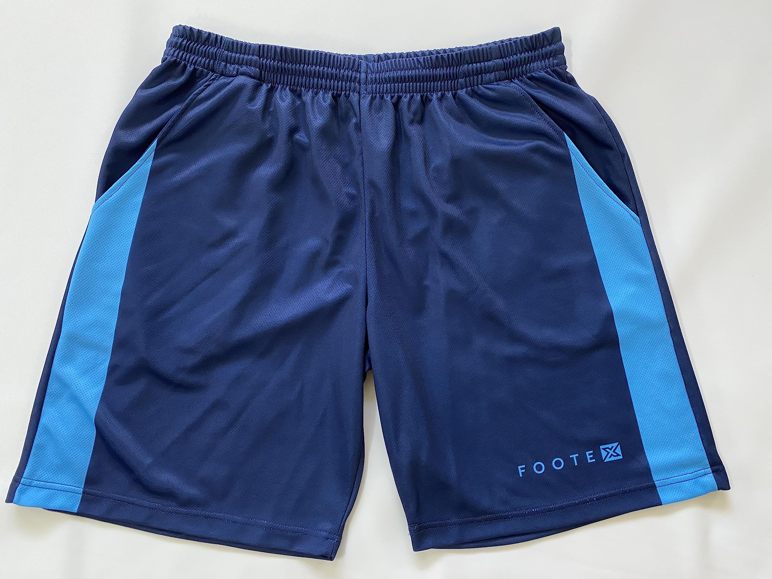 Footex Completo Padel Uomo T-Shirt e Pantaloncino con Tasche in Tessuto Traspirante Leggero Made in Italy