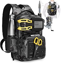Beyond Fishing Tackle Backpack- The Voyager Tactical Fishing Storage Bag - Lightweight & Compact Bag For Fishing