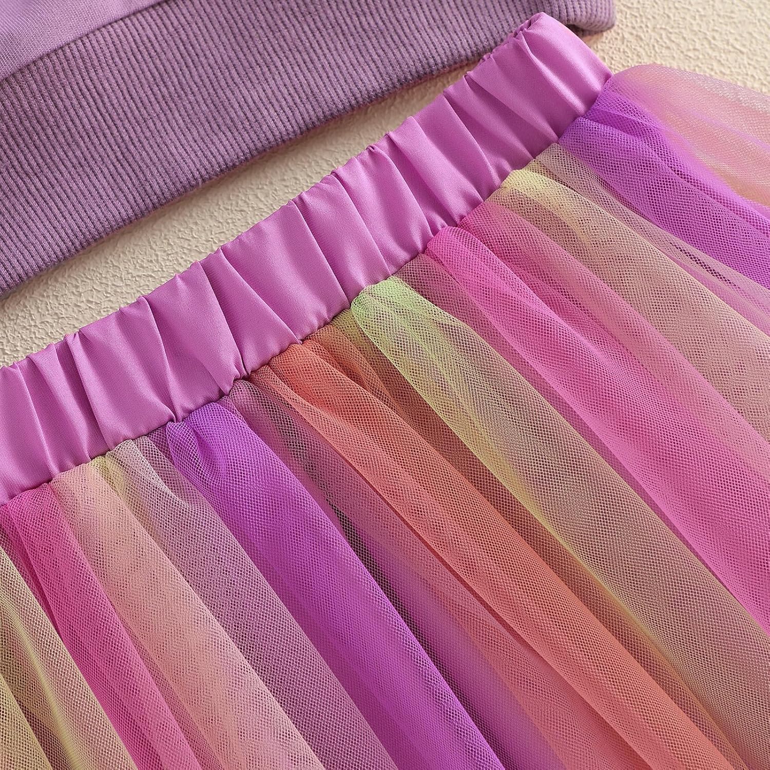 Toddler Girl Easter Matching Outfit Baby Bunny Egg Star Hip Hop Sweatshirt Tutu Skirts Dress Little Kids easter Clothes - Image 7