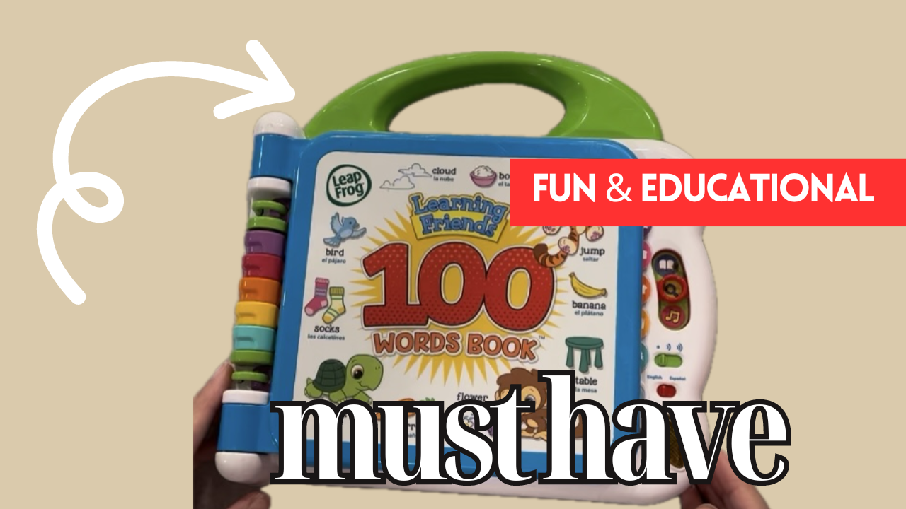 Watch REVIEW - LeapFrog Learning Friends 100 Words Book on Amazon Live