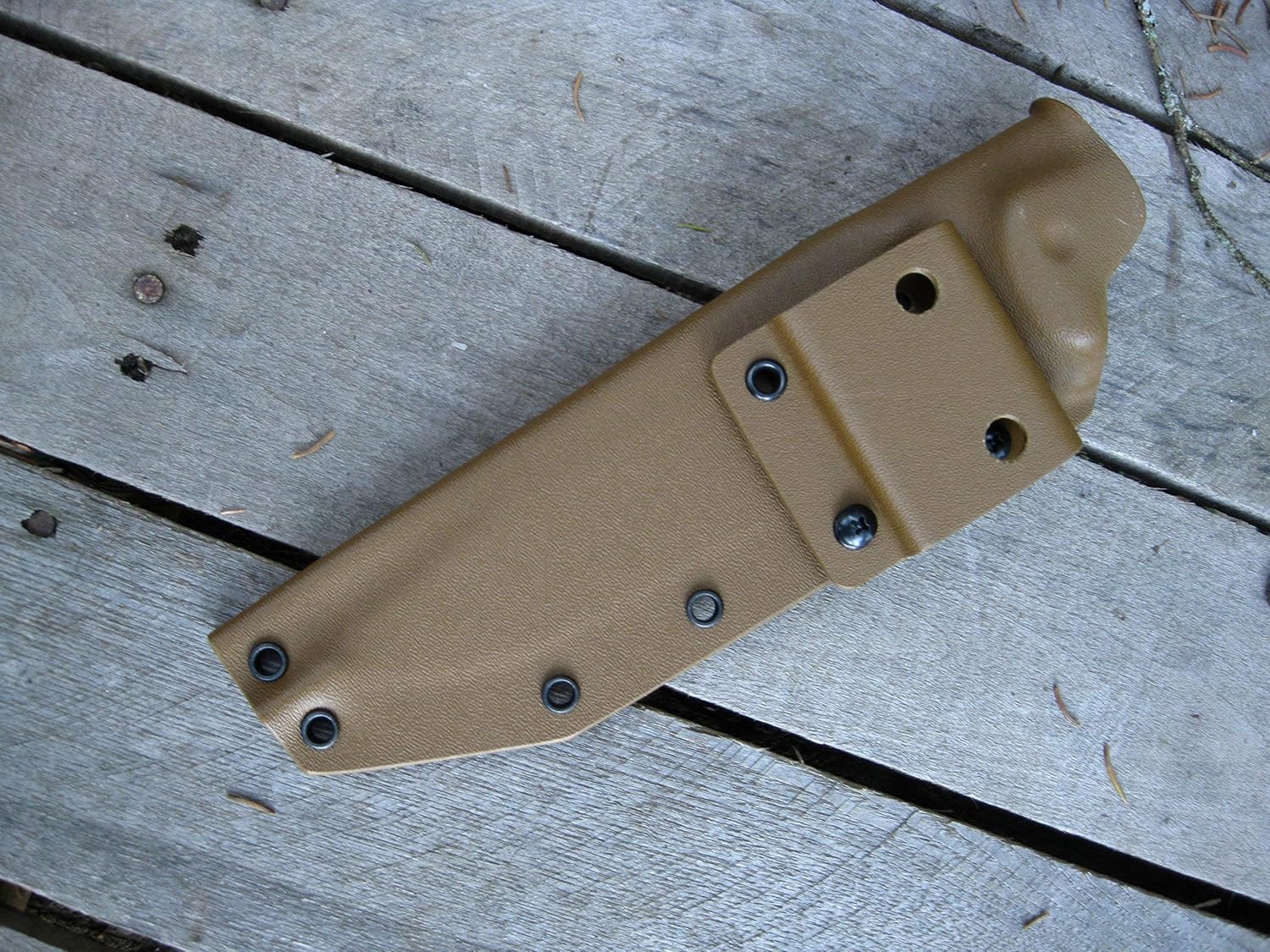 Valhalla Custom Kydex Sheath Ka-bar Becker BK7 COYOTE BROWN One Piece