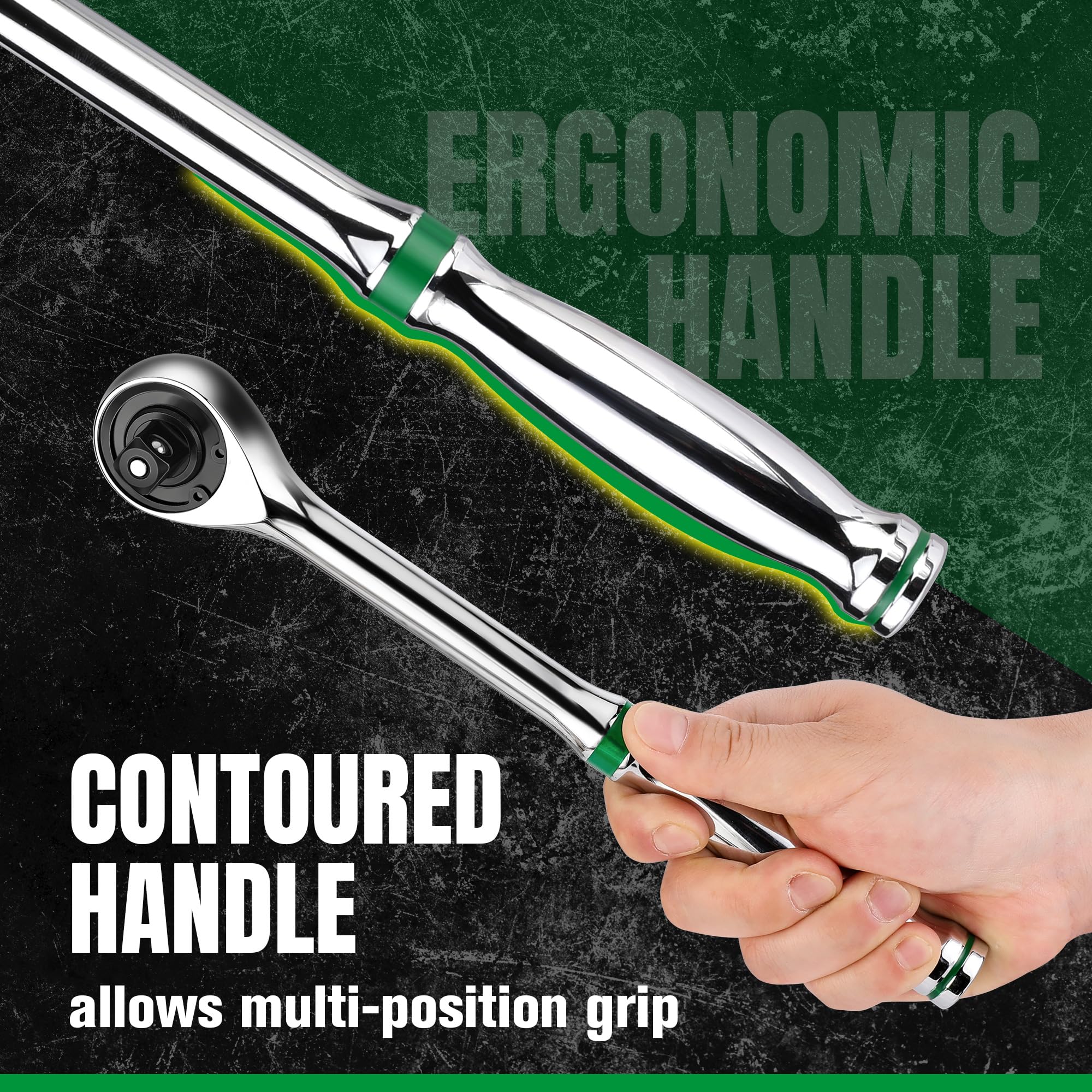 SK 1/2" Ratchet - 216-Position, Quick Release -6 SK 1/2" Ratchet - 216-Position, Quick Release -6