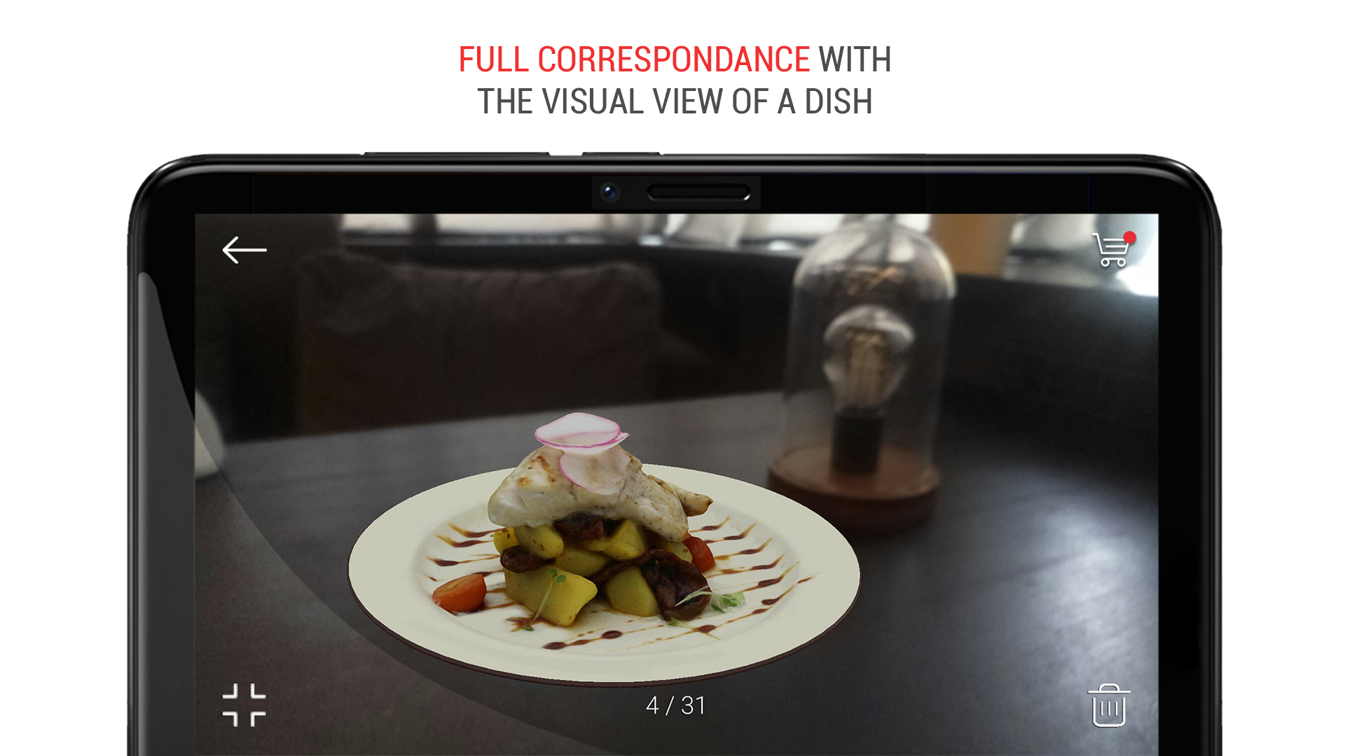 Menu AR Augmented Reality Food - App on Amazon Appstore