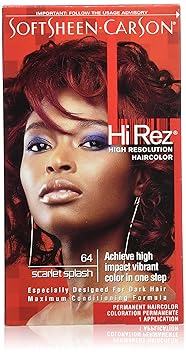 Hi Rez Permanent Hair Color, Scarlet Splash