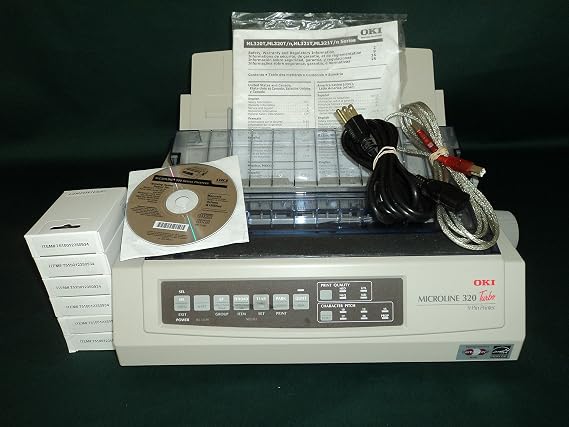 طابعة OKI MICROLINE 320 Turbo Mono Dot Matrix (62411601)