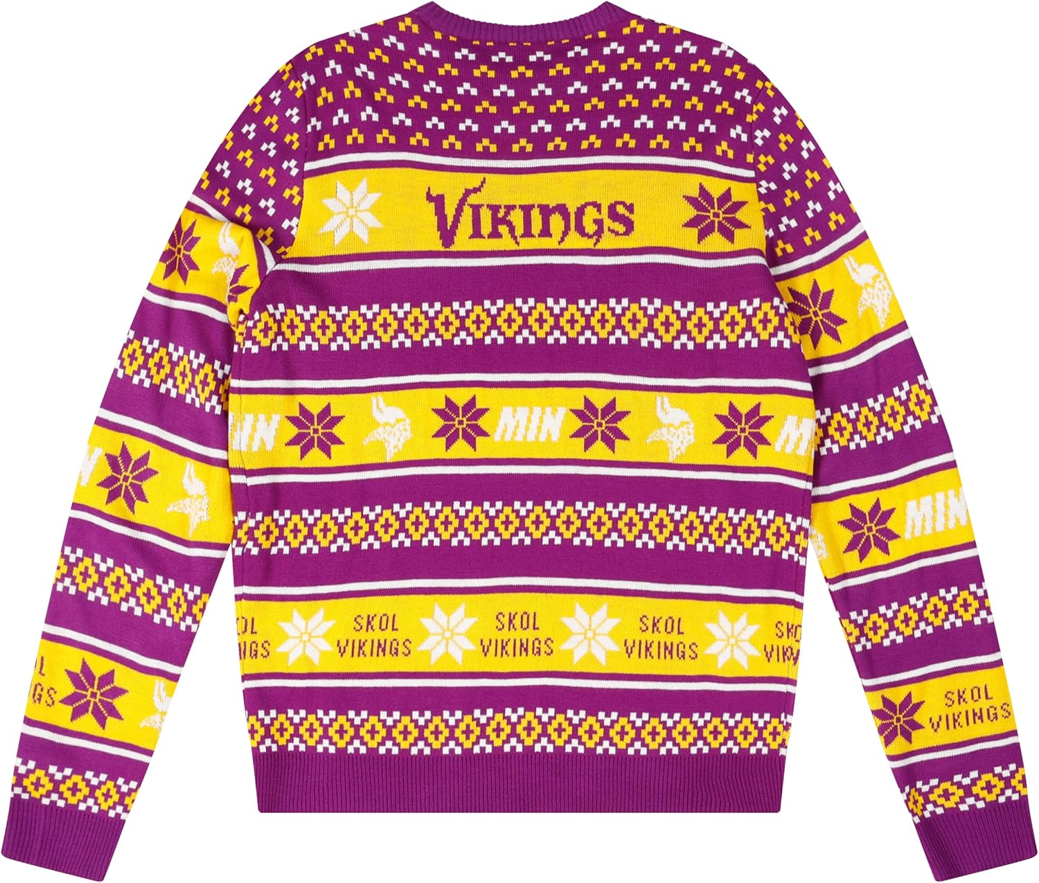 FOCO NFL Team Big Logo Ugly Sweater