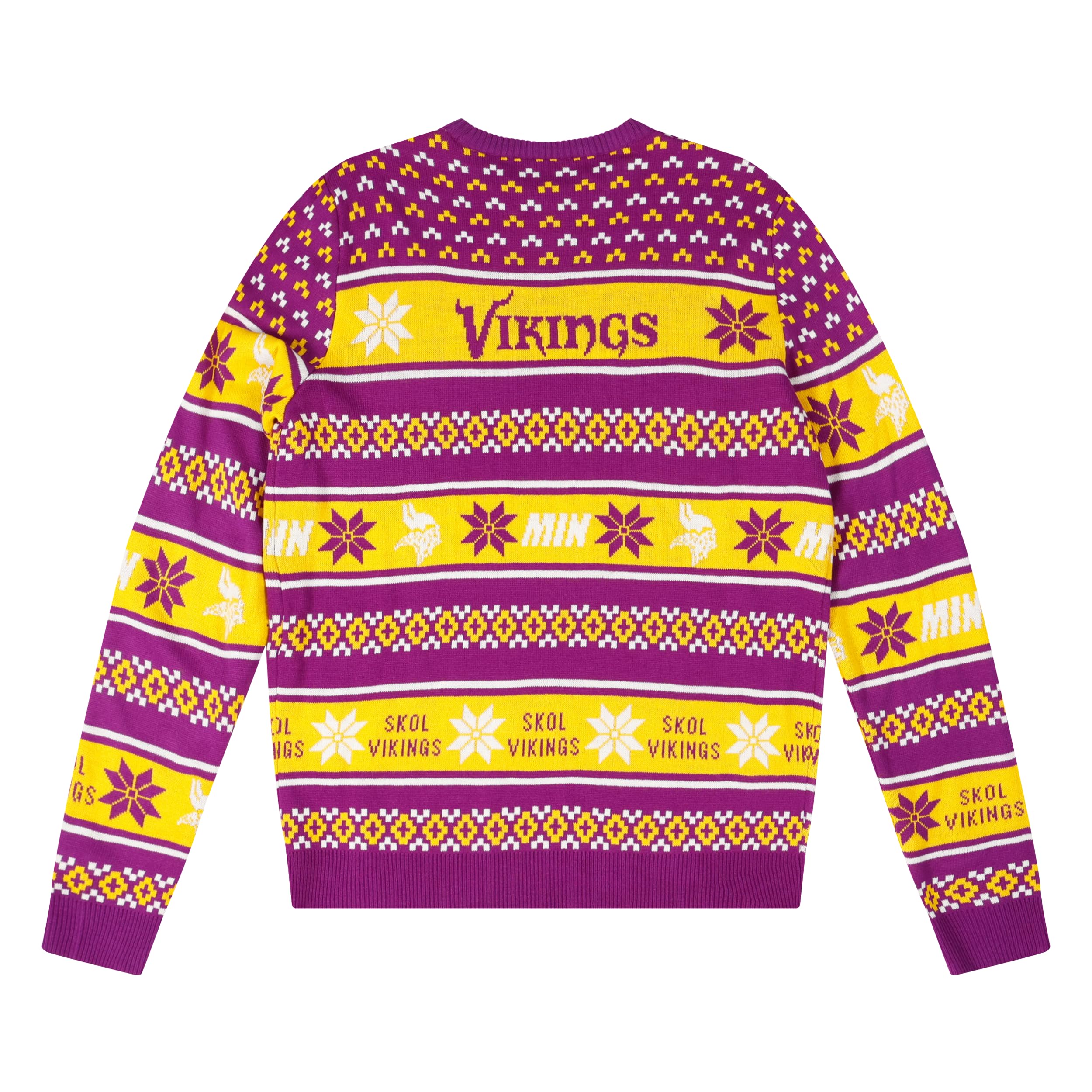 FOCO Pull Ugly pour Homme NFL Big Logo Ugly Sweater, Couleur de l'équipe, XL, Couleur de l'équipe :, XL