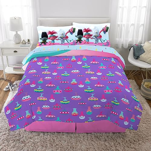 Miniatura 120 de Franco - Juego de ropa de cama coleccionable Nintendo Donkey Kong, 5 piezas, edredón reversible supersuave y juego de sábanas con funda, tamaño Rojo