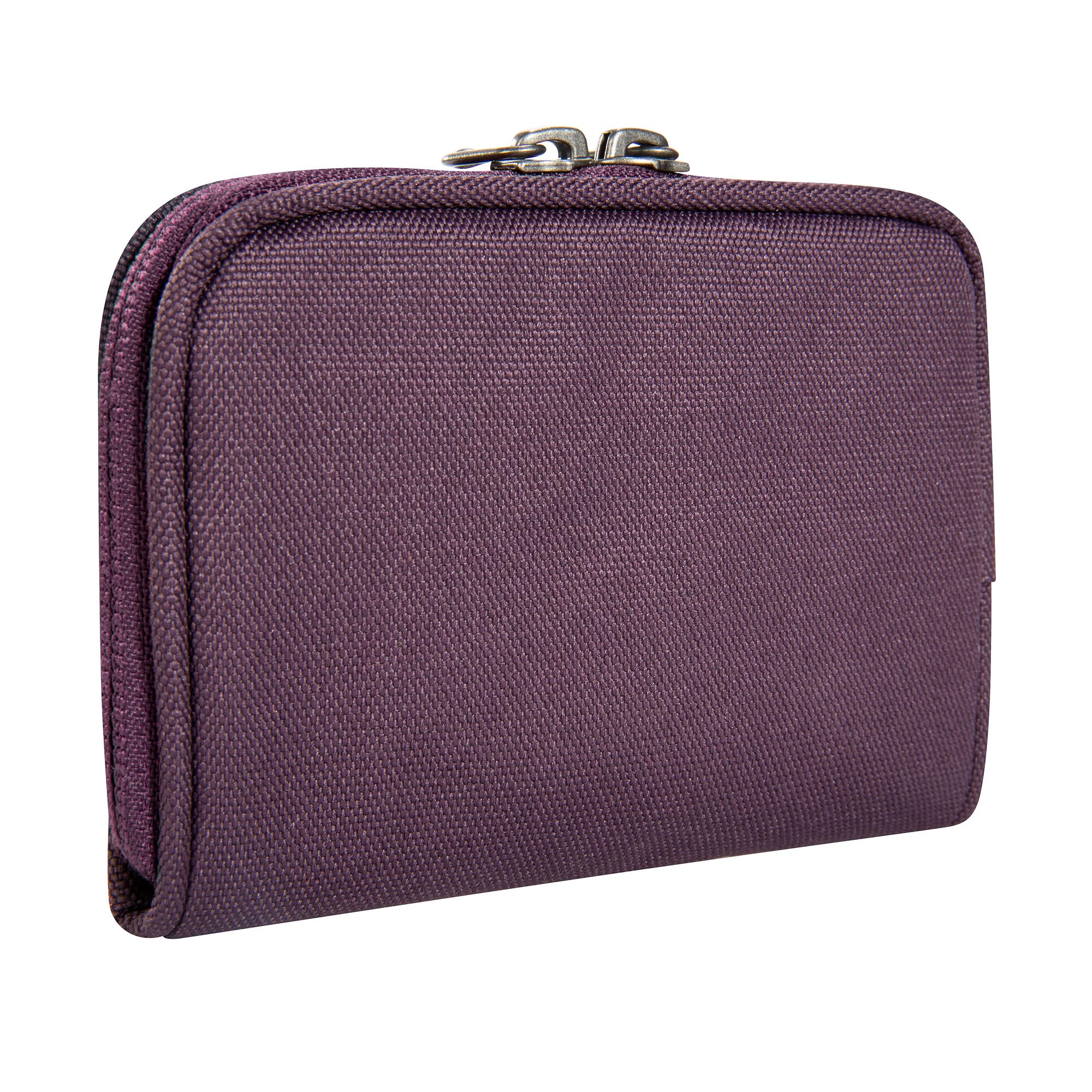 Tatonka Portfel Big Plain Wallet RFID B – portfel z ochroną RFID i kieszenią na monety, przegródkami na karty kredytowe, karty bankowe itp. - Wymiary: 13 x 9 x 2 cm, Midnight Plum, 13 x 9 x 2 cm,