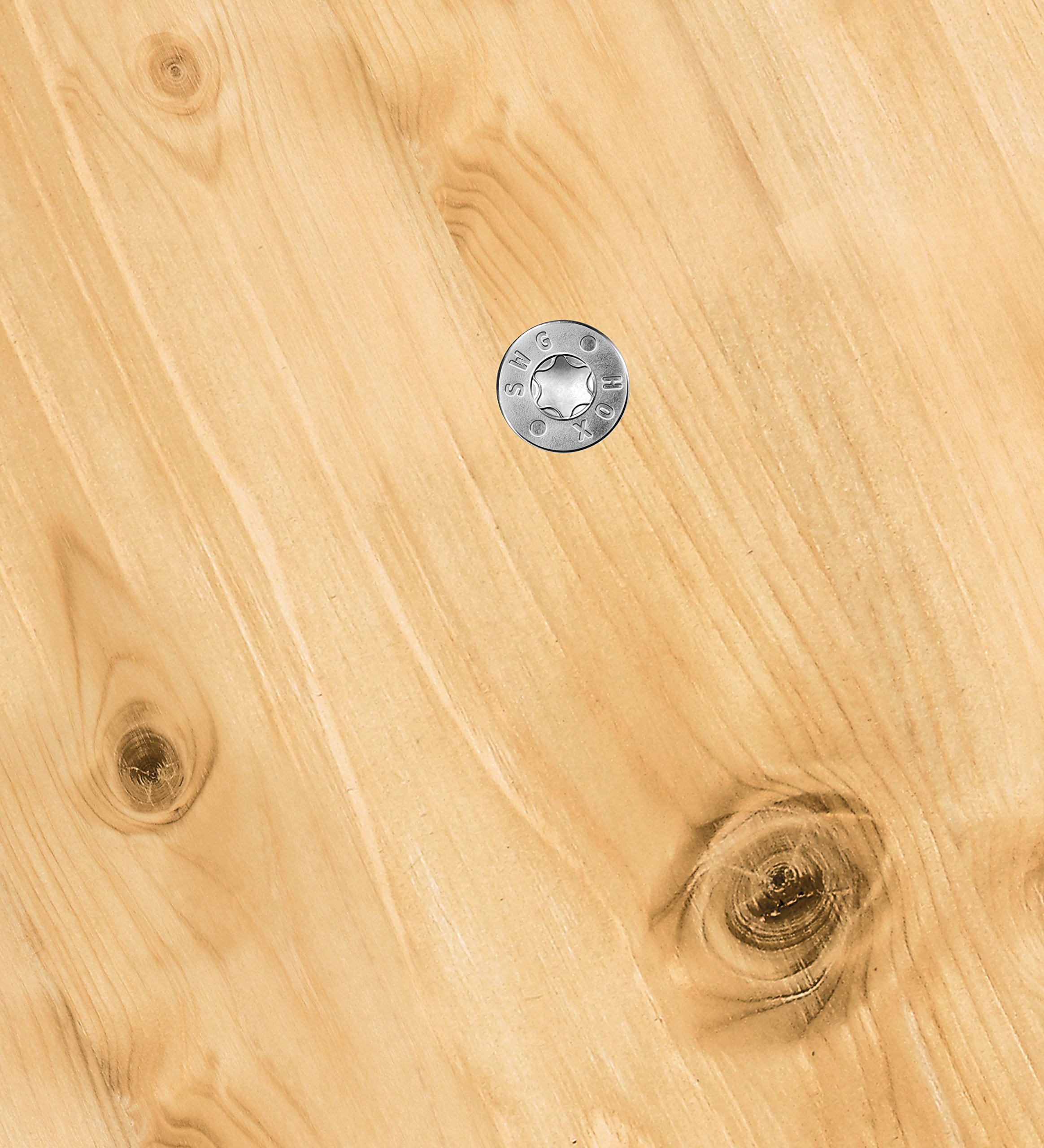 Vite da legno 4 mm 40 mm Profilo a T Acciaio zincato 200 pz. SWG Hox