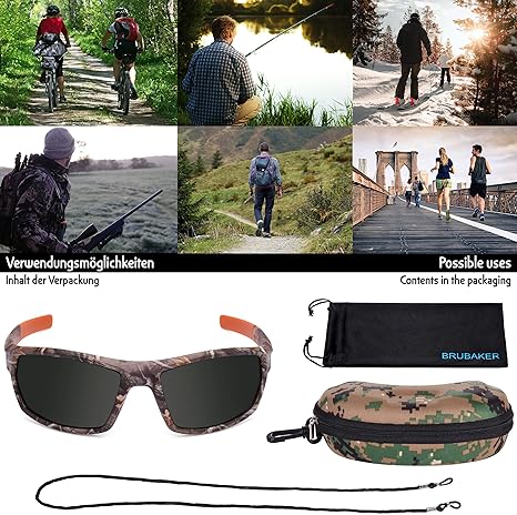 Occhiali Da Sole Choppers 911 Per Moto E Sport - UV400, Lenti Colorate, Confezione Da 2, Protezione Totale - Foto 11