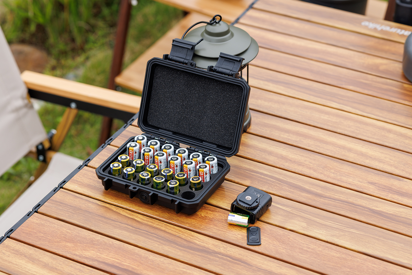 Amazon | KIWIFOTOS 大容量 電池ケース (CR123A / CR17345 / CR16340