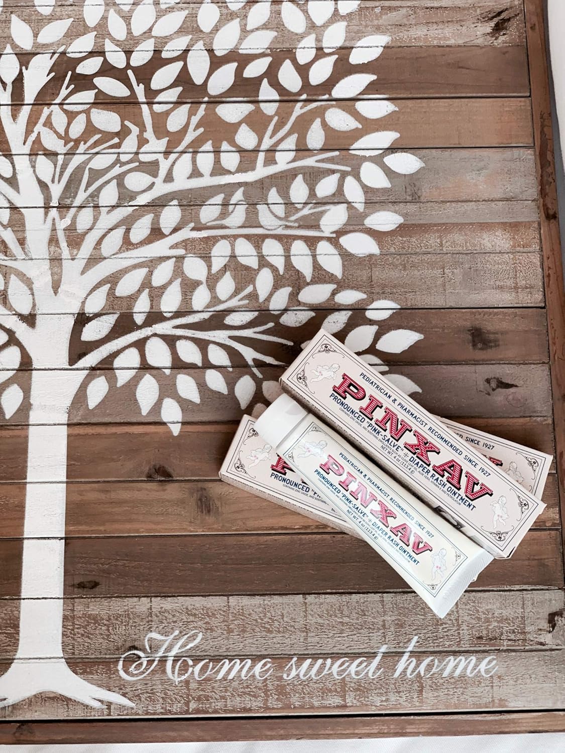 PINXAV Healing Cream, Fast Relief for Diaper Rash, Eczema, Chafing, Bed Sores, Acne, and Minor Cuts and Burns (4 OZ) : Baby