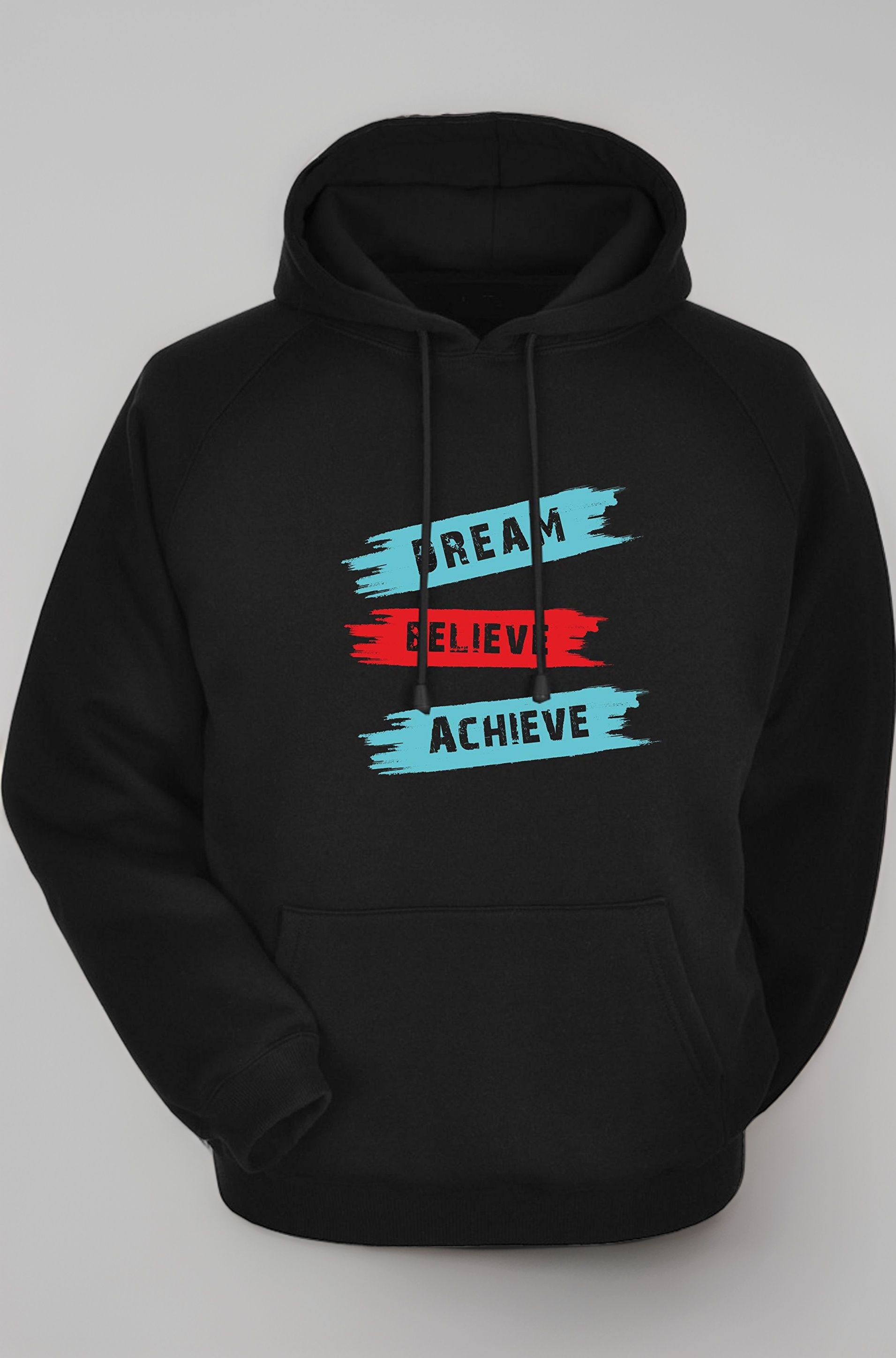 More & More Unisex Adult Cotton ColorDBA Printed Hoodie with Hooded Neck Long Sleeve and Regular Fit | Unisex Hoodies | Adult Hooded