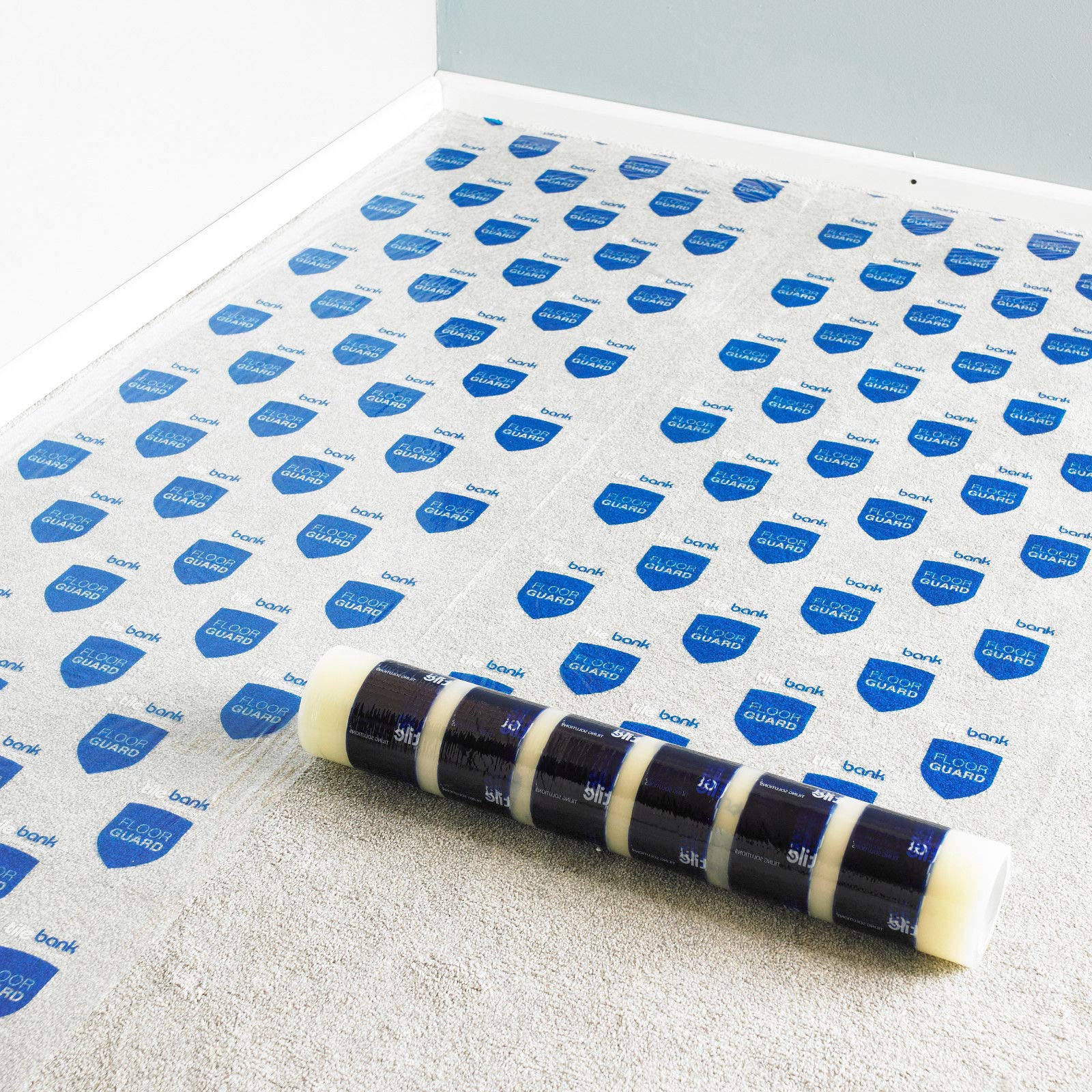 Tile Bank Protective Carpet Film Floor Guard Protector 600mm x 50m Roll