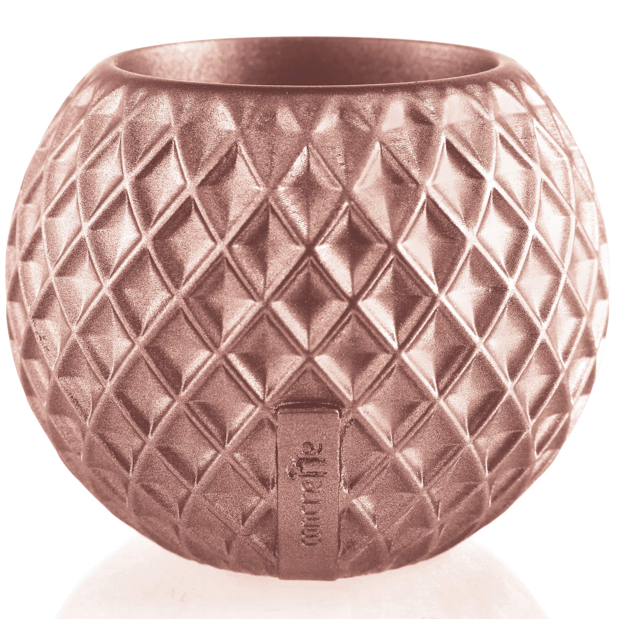 Vaso per fiori in cemento, in cemento, 7,6 cm, 17 colori