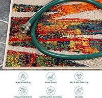 Vista 7 de Superior Alfombra de pasillo para interiores y exteriores, cubierta de piso, decoración perfecta para patio, dormitorio, cocina, sala de estar