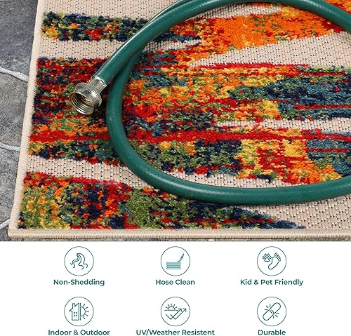 Miniatura 7 de Superior Alfombra de pasillo para interiores y exteriores, cubierta de piso, decoración perfecta para patio, dormitorio, cocina, sala de estar,