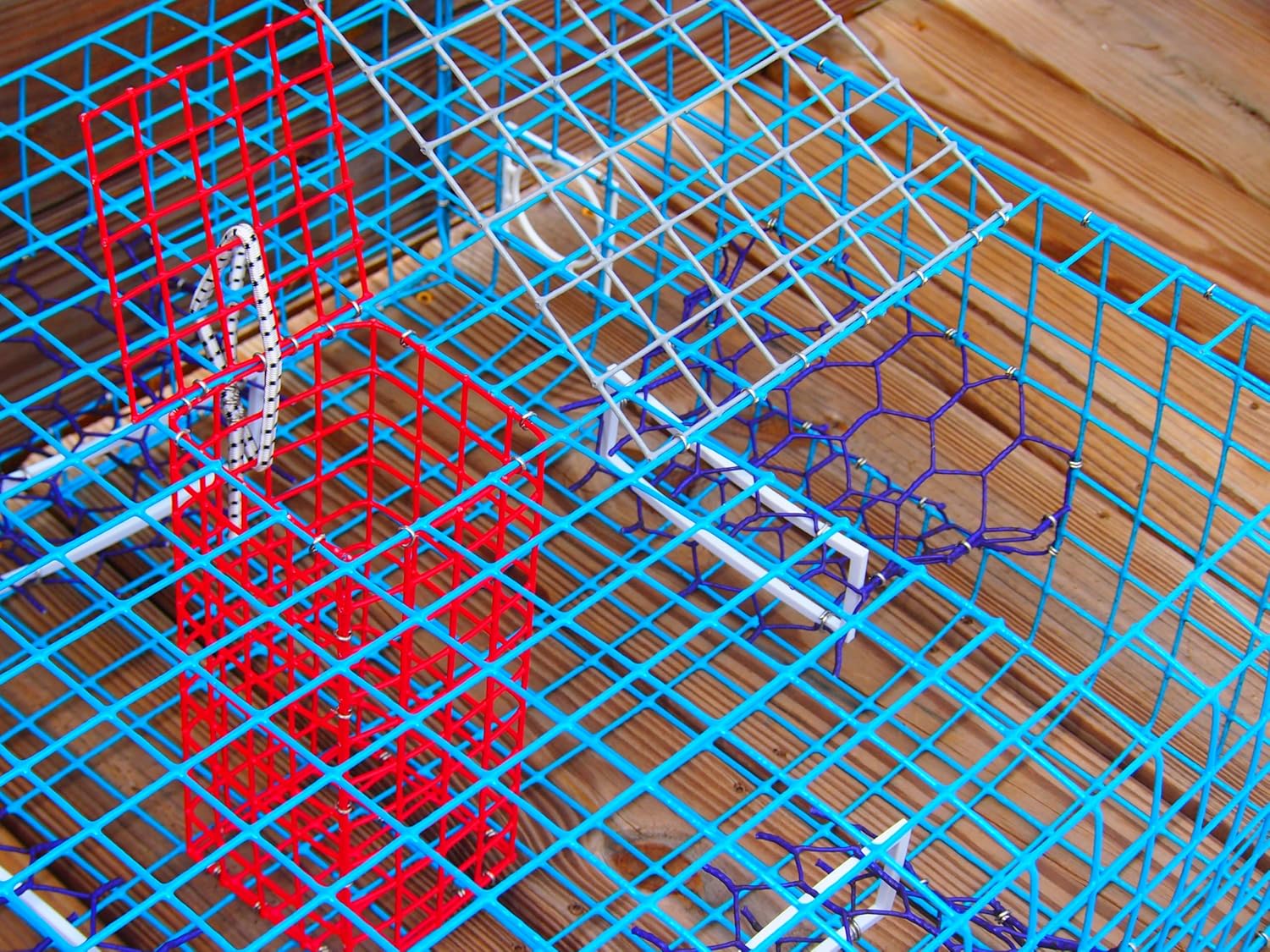 Maryland Blue Crab Pot – Recreational Saltwater Crab Pot Fishing Gear – PVC Coated Wire – Multiple Sizes with Optional Buoy Kit