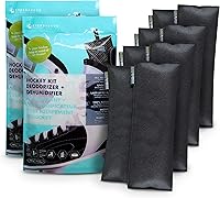 Vista 1 de Ever Bamboo Hockey Gear - Juego de bolsas desodorizantes con carbón de bambú (4 x 1.76 oz, 4 unidades)