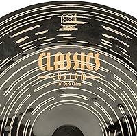 Vista 4 de Meinl - Platillo de porcelana de 18 pulgadas, clásicos, oscuros, fabricado en Alemania, (CC18DACH)