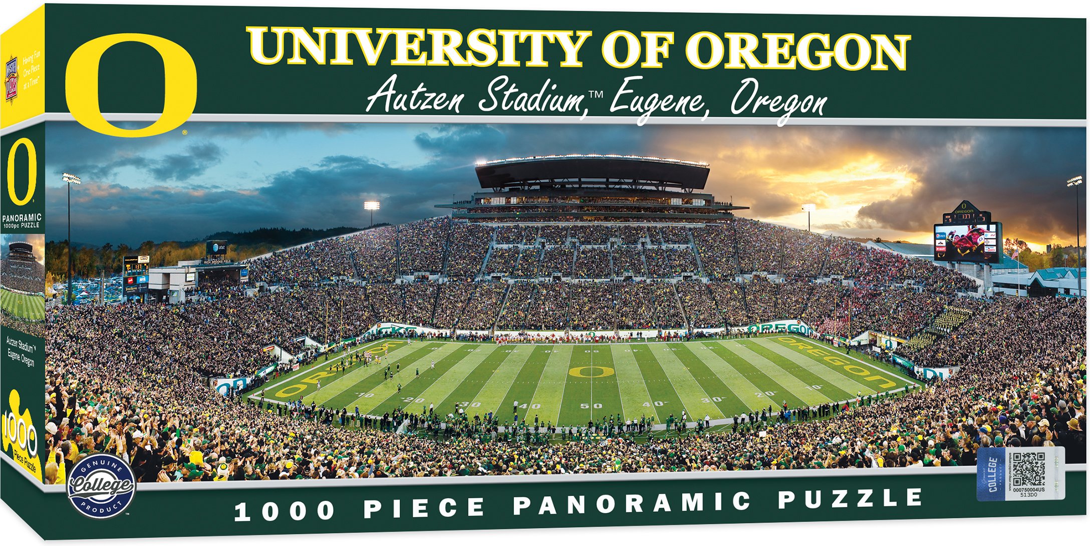 Masterpieces NCAA Unisex Stadium Panoramic Jigsaw Puzzle, 1000-Piece