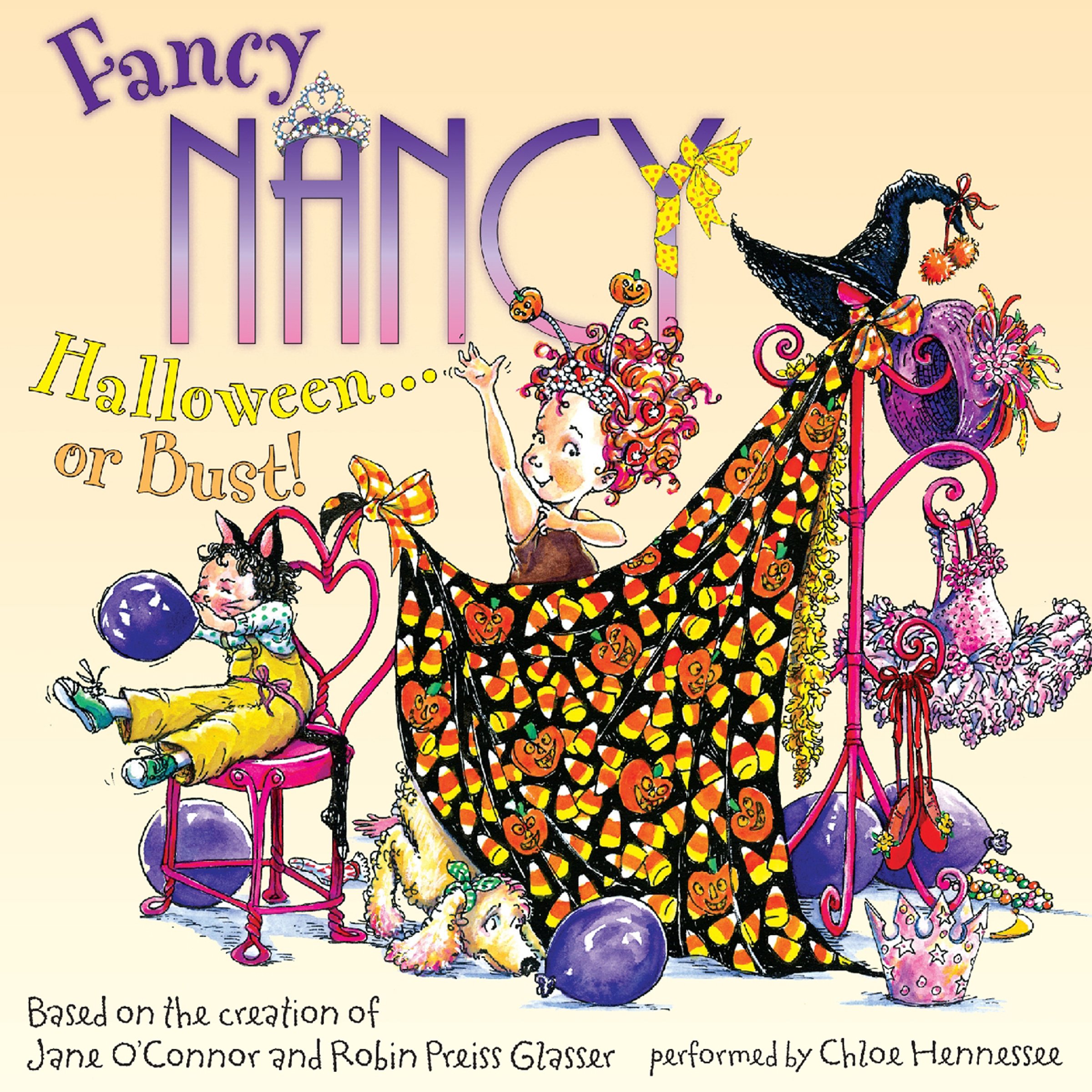 Cover art for Fancy Nancy: Halloween... or Bust!