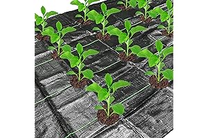 codree 13 x 4 Ft Garden Weed Barrier Landscape Fabric for Heavy-Duty Weed Control