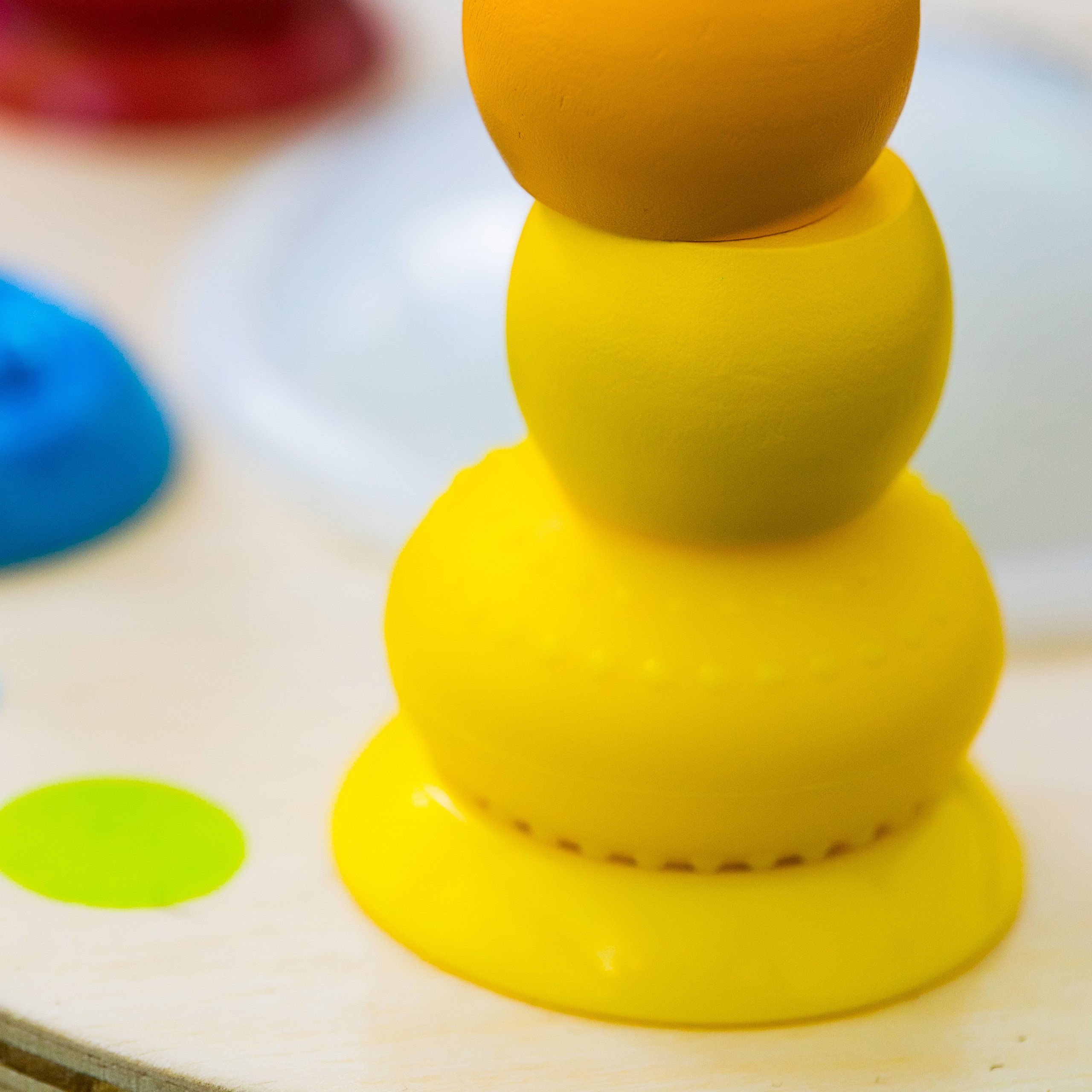 Baby Einstein Hape kolorowy mikser koralik labirynt muzyczna drewniana zabawka