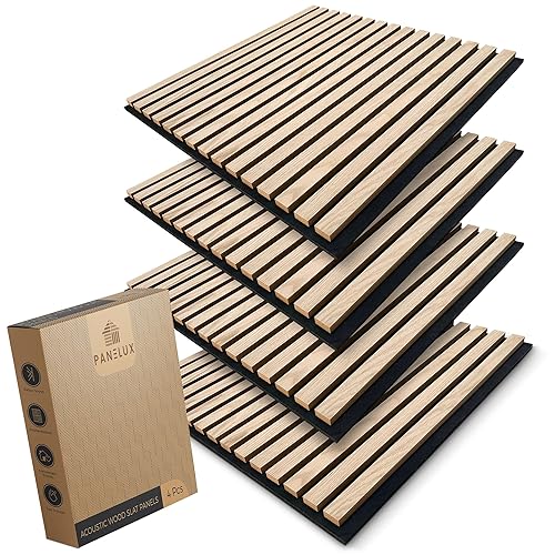 Miniatura 1 de Panel de listones de madera acústica