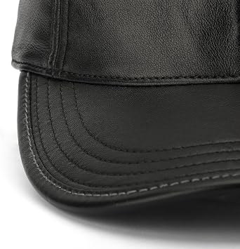 Coach Womens Leather Baseball Hat