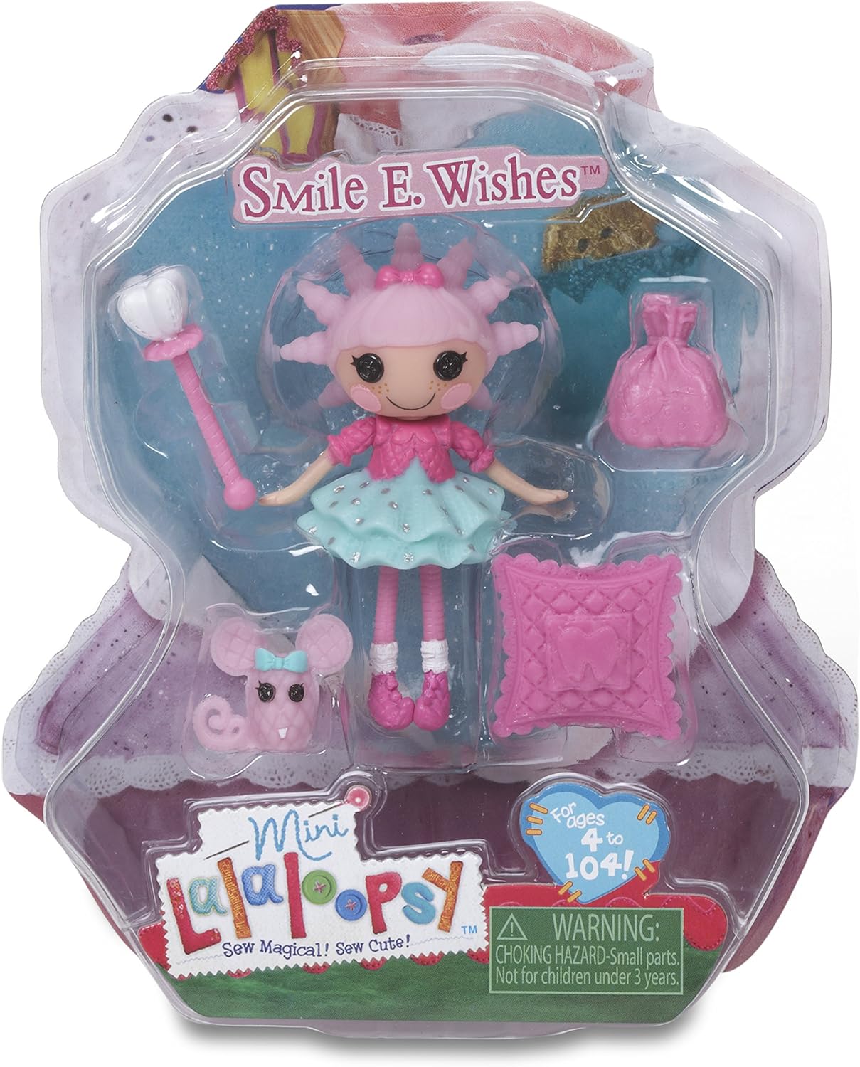 Lalaloopsy Mini Smile E. Wishes Doll
