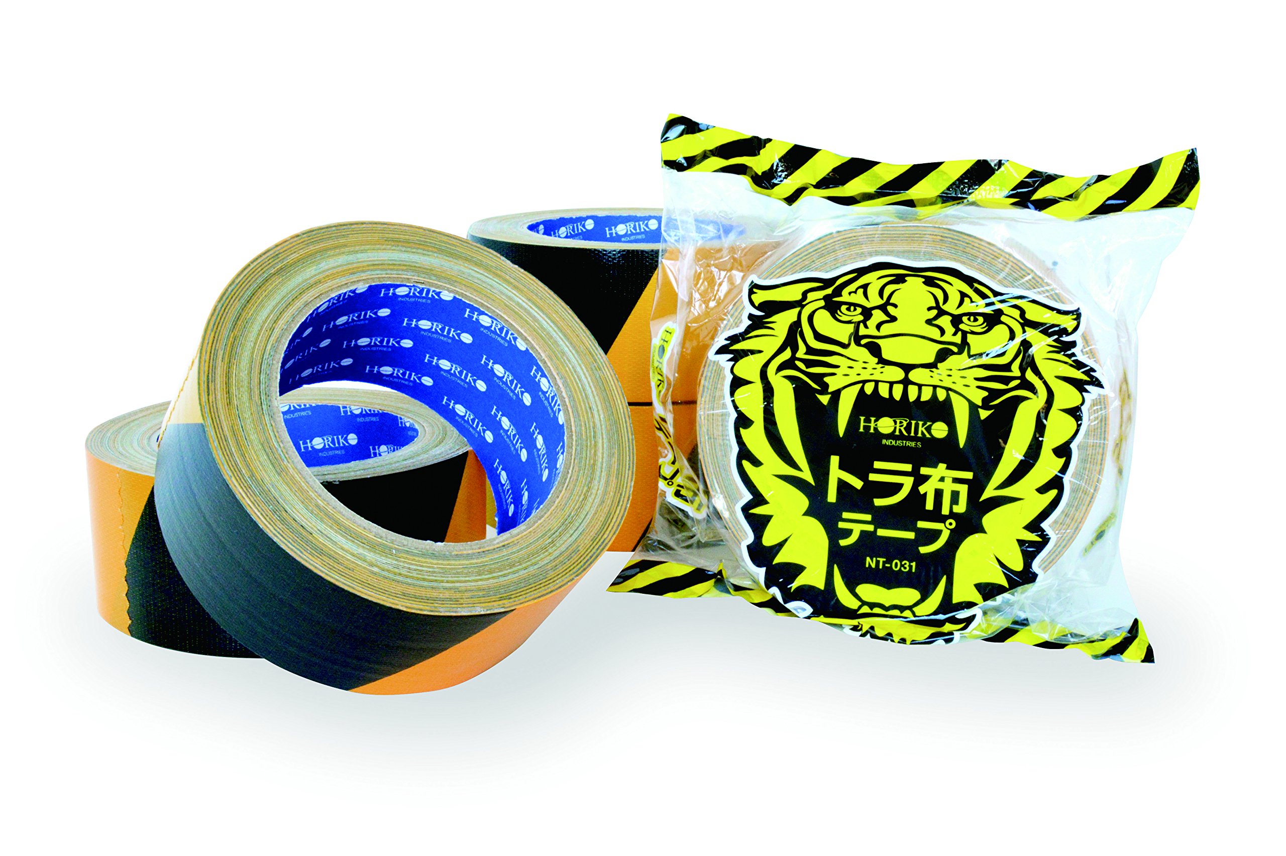 HORIKO トラ布テープ NT-031 50mm×25m 30巻入 Amazon.co.jp: ホリコー トラ布テープ 黄/黒 50mm×25m 30巻入 NT-031