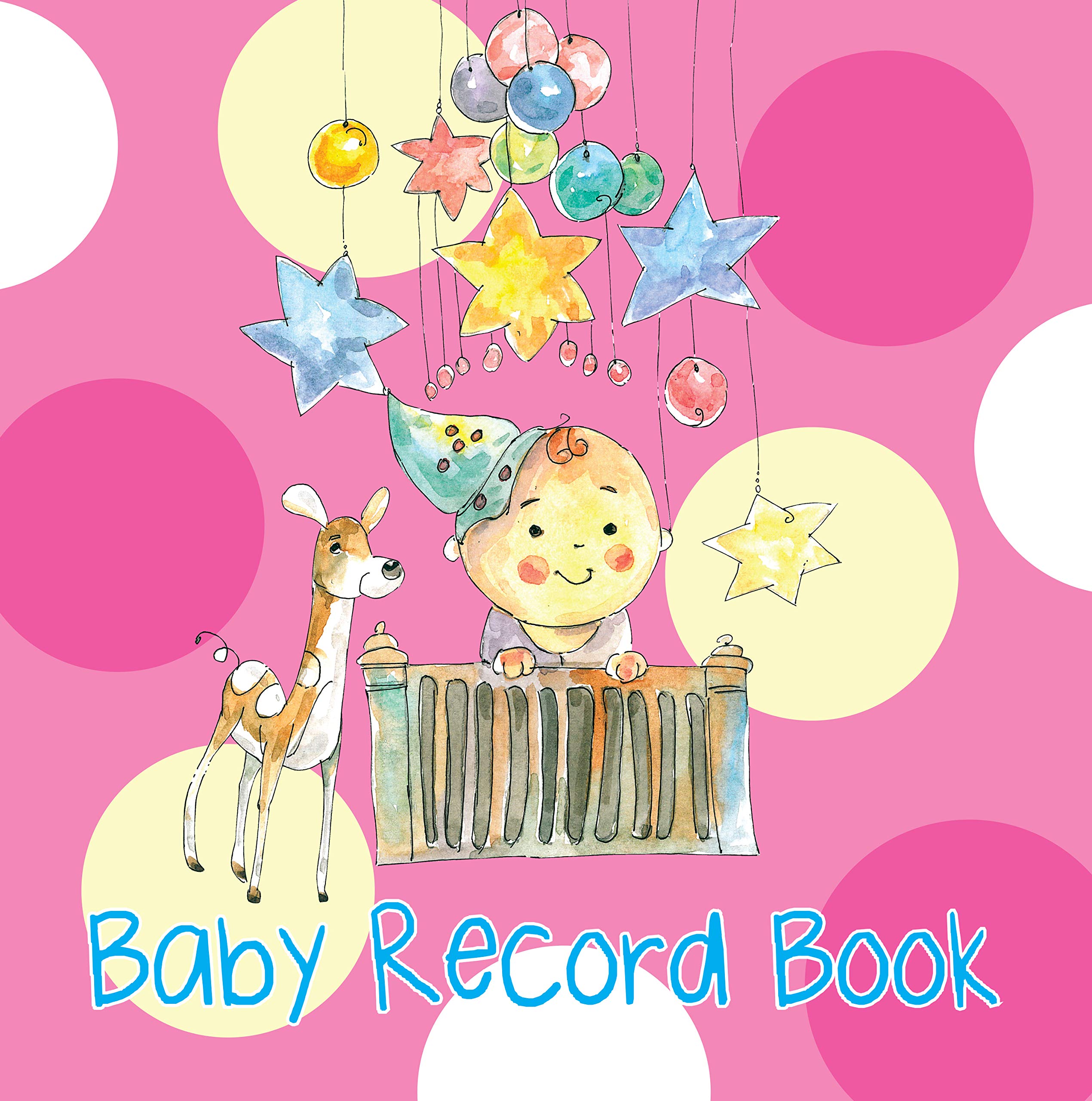 OM BOOKS INTERNATIONAL Record Book: Baby Record for Girls (Pink)