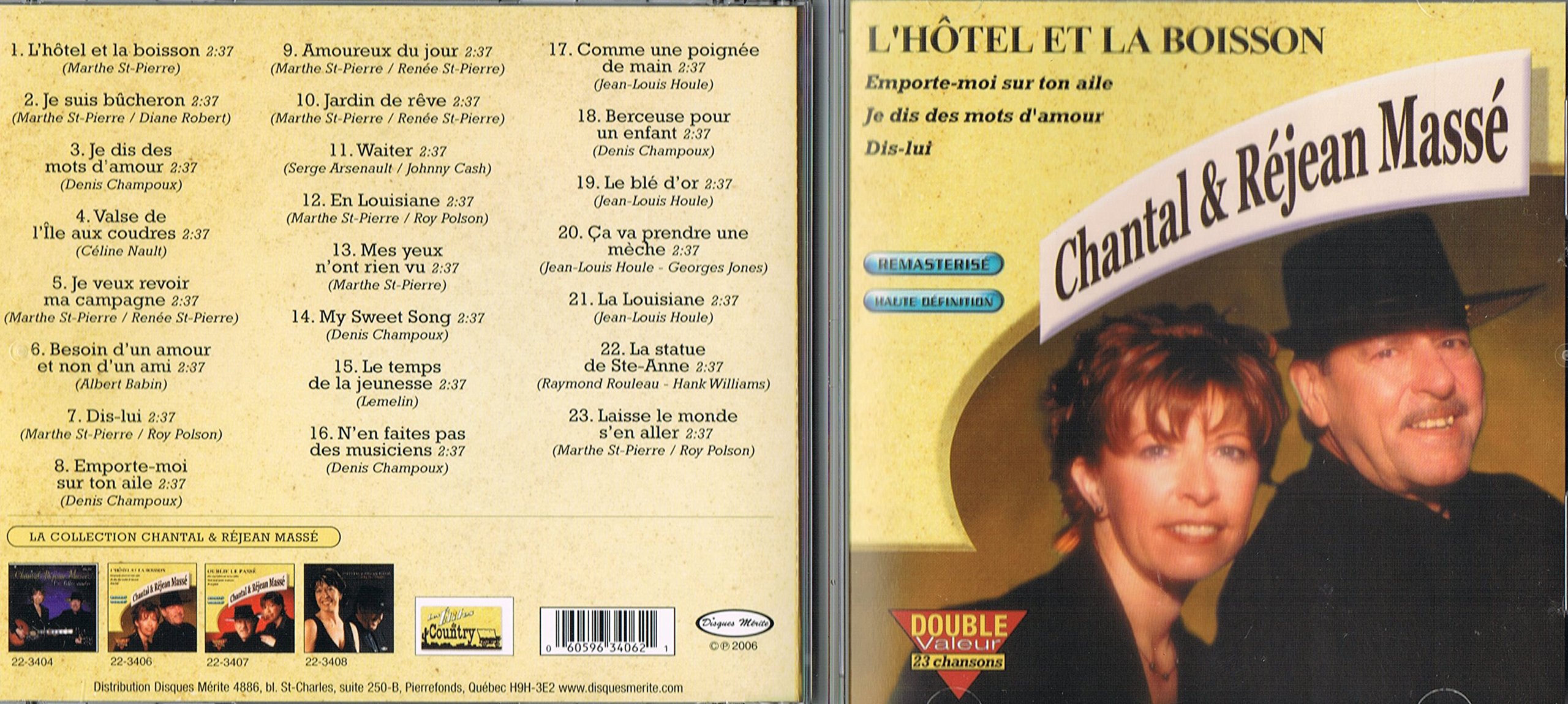 L Hotel Et La Boisson (Frn) [Audio CD]
