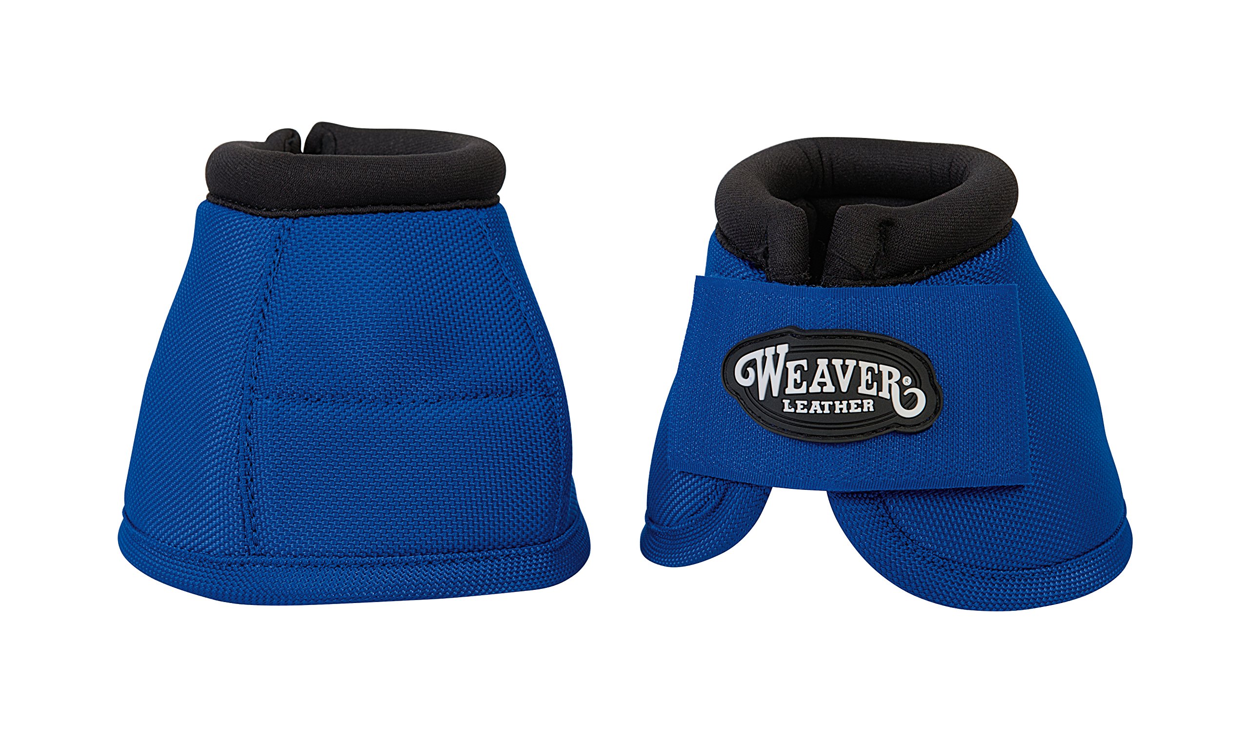 Weaver Leather Ballistic No-Turn Bell Boots Blue, Large