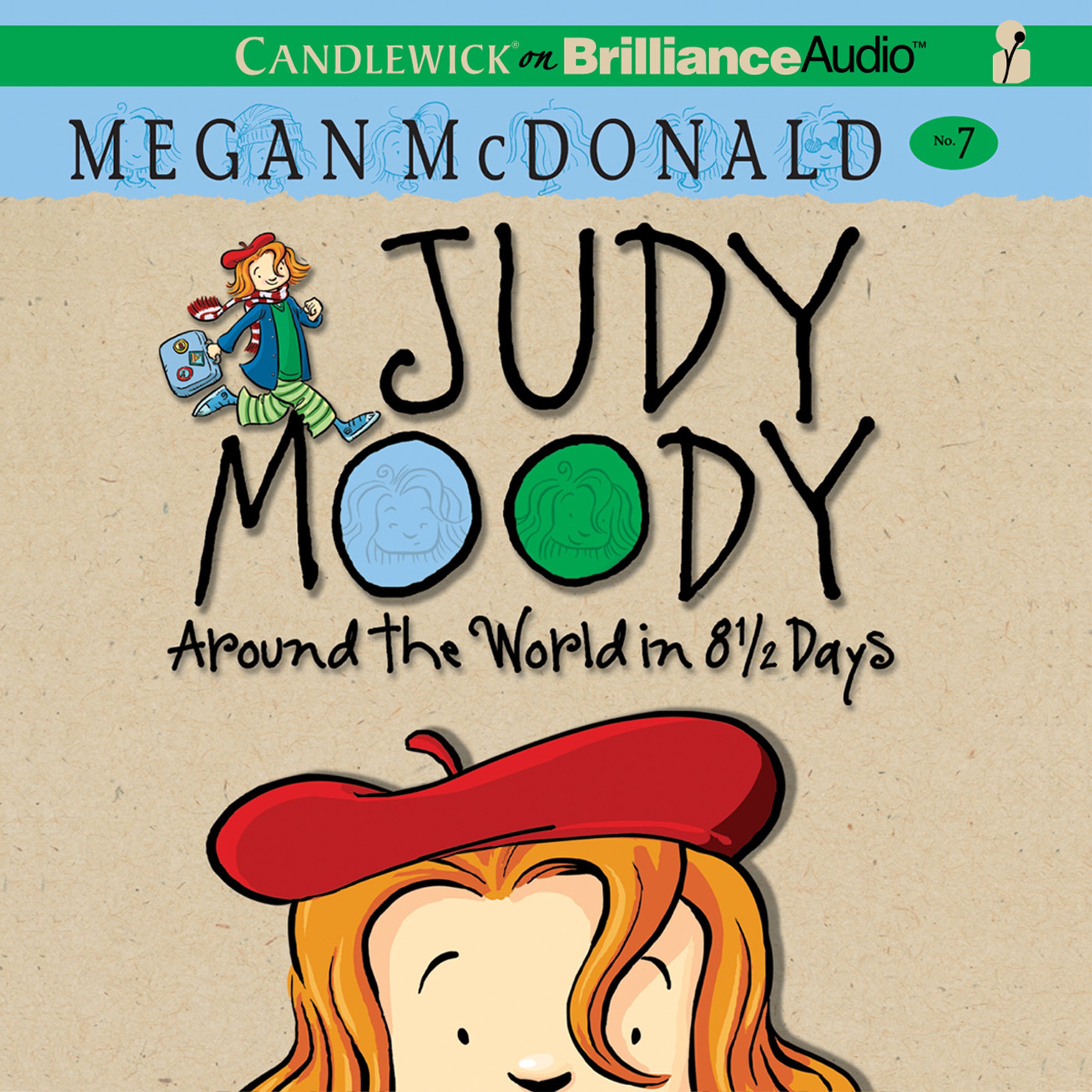 Cover art for Judy Moody: Around the World in 8 1/2 Days