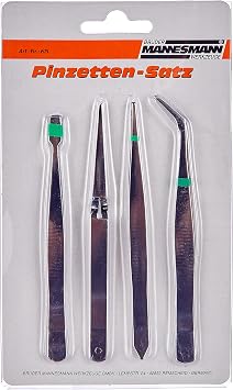 Brueder Mannesmann M 615 Set of Tweezers