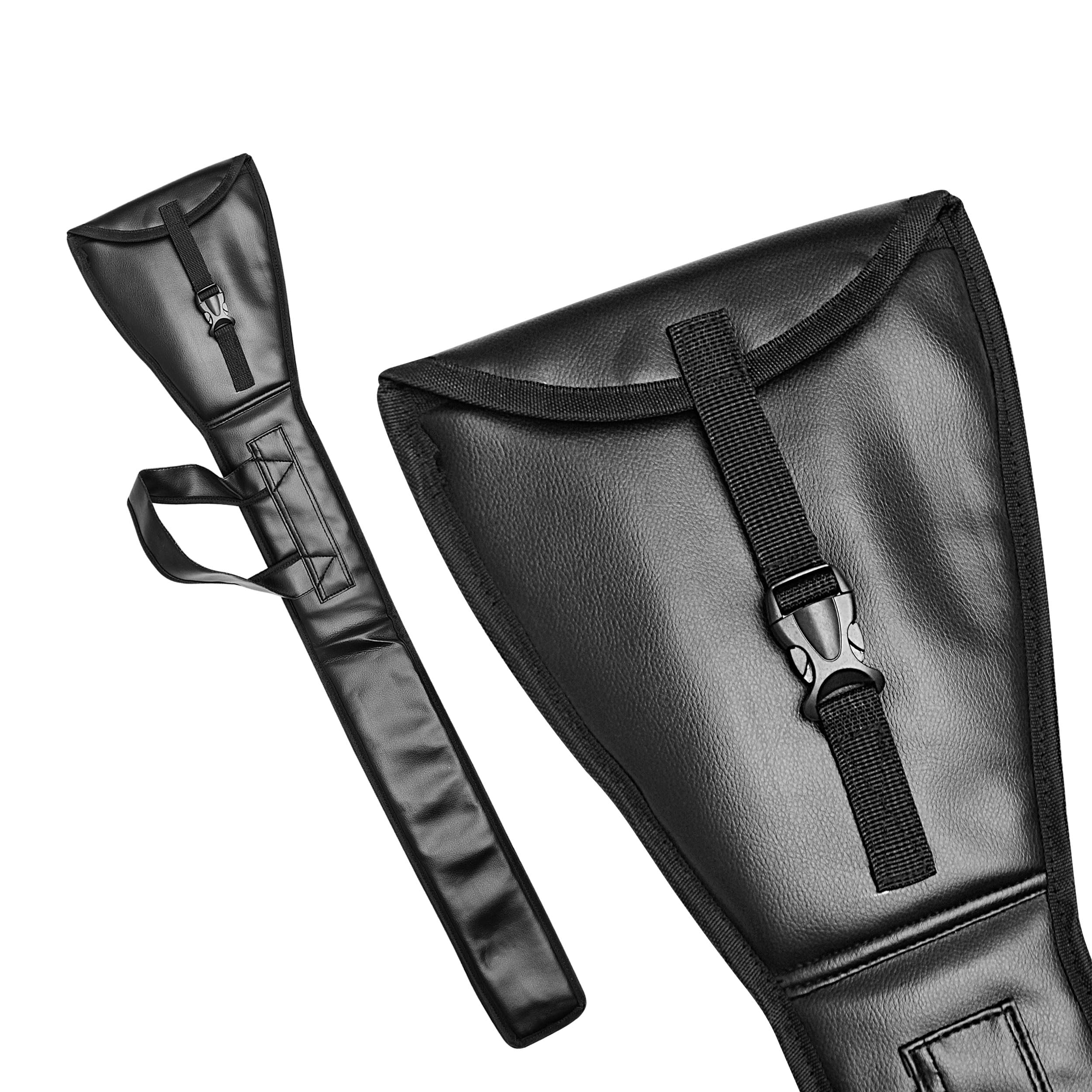 Masonic Knights Templar Sword Case Bag – Black Imitation Leather| Sheath &amp; Carrying Cover for Ceremonial Masonic Swords