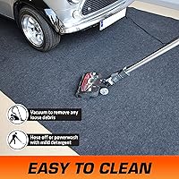 Vista 6 de Armor All Tapete Original para Piso de Garaje, (17 pies x 7 pies 4 pulgadas), (incluye cinta de doble cara), protege superficies, transforma