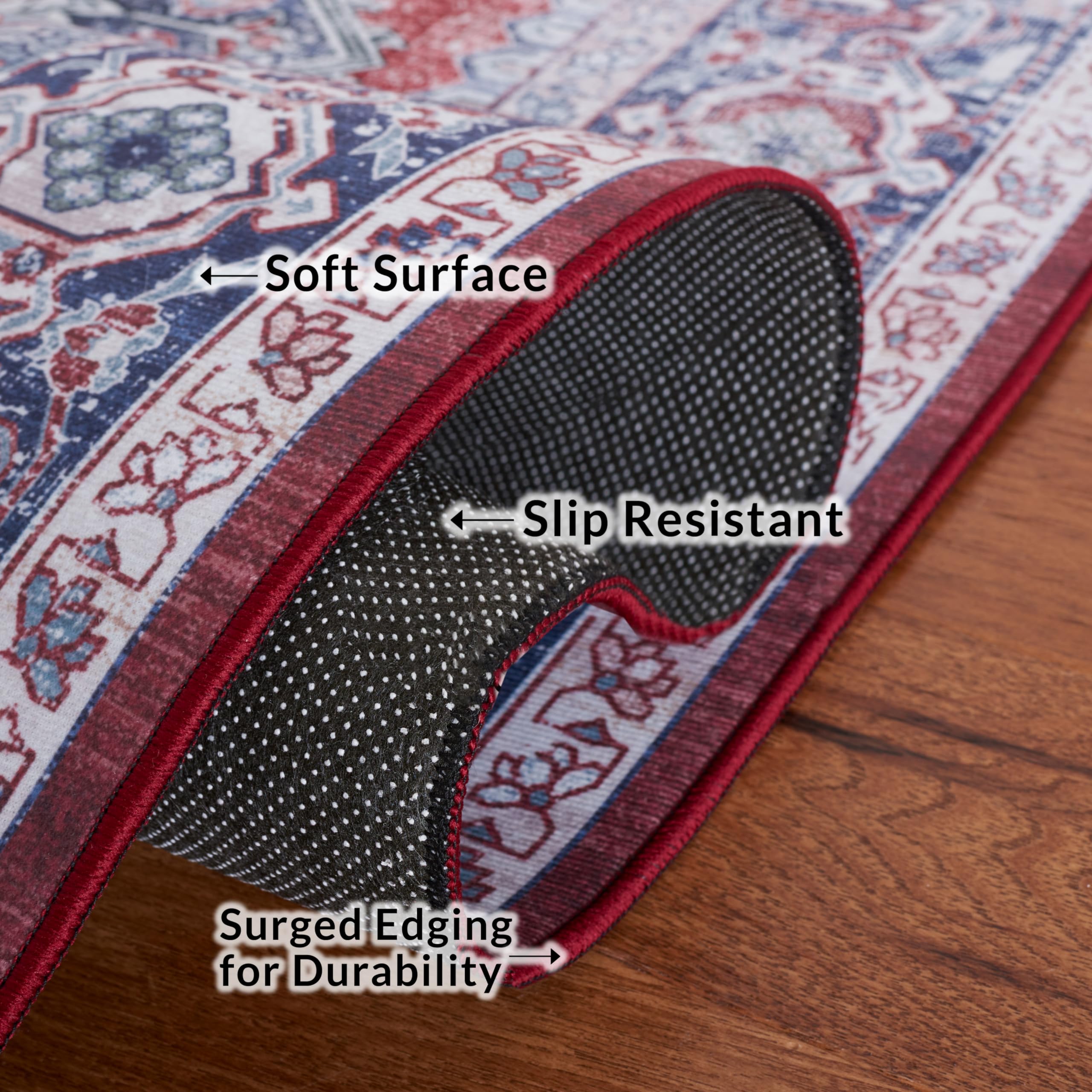 SAFAVIEH Tucson Collection Tapis D'intérieur – 1,5 X 2,4 M