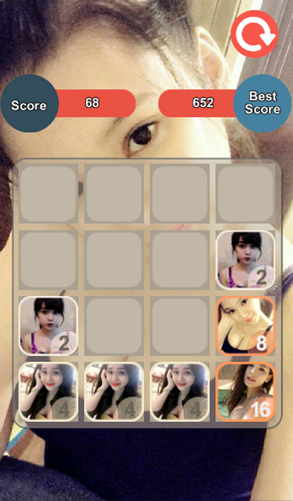 2048 HotGirl Online App on Amazon Appstore