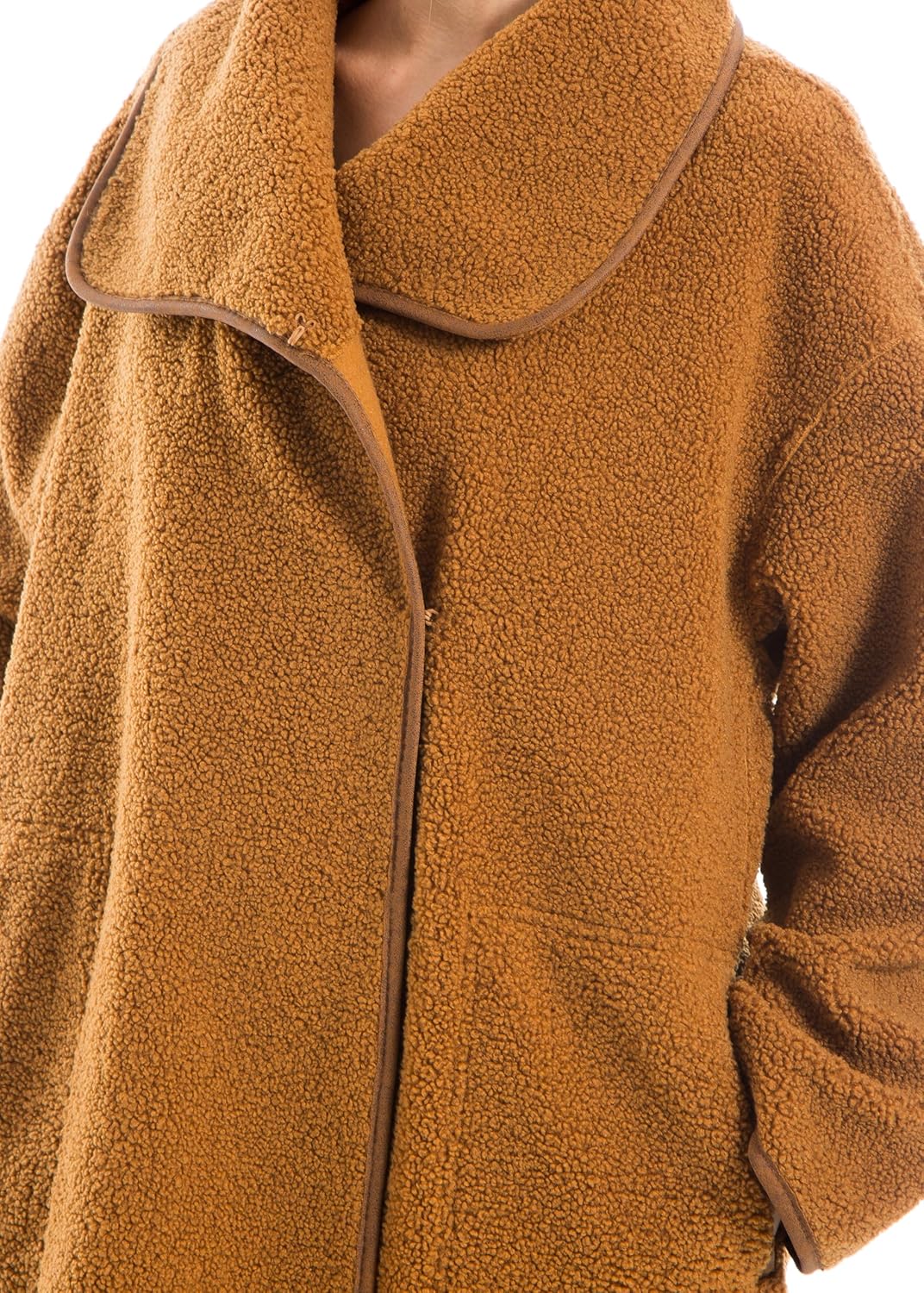 Max Studio Women's Faux Sherpa Jacket