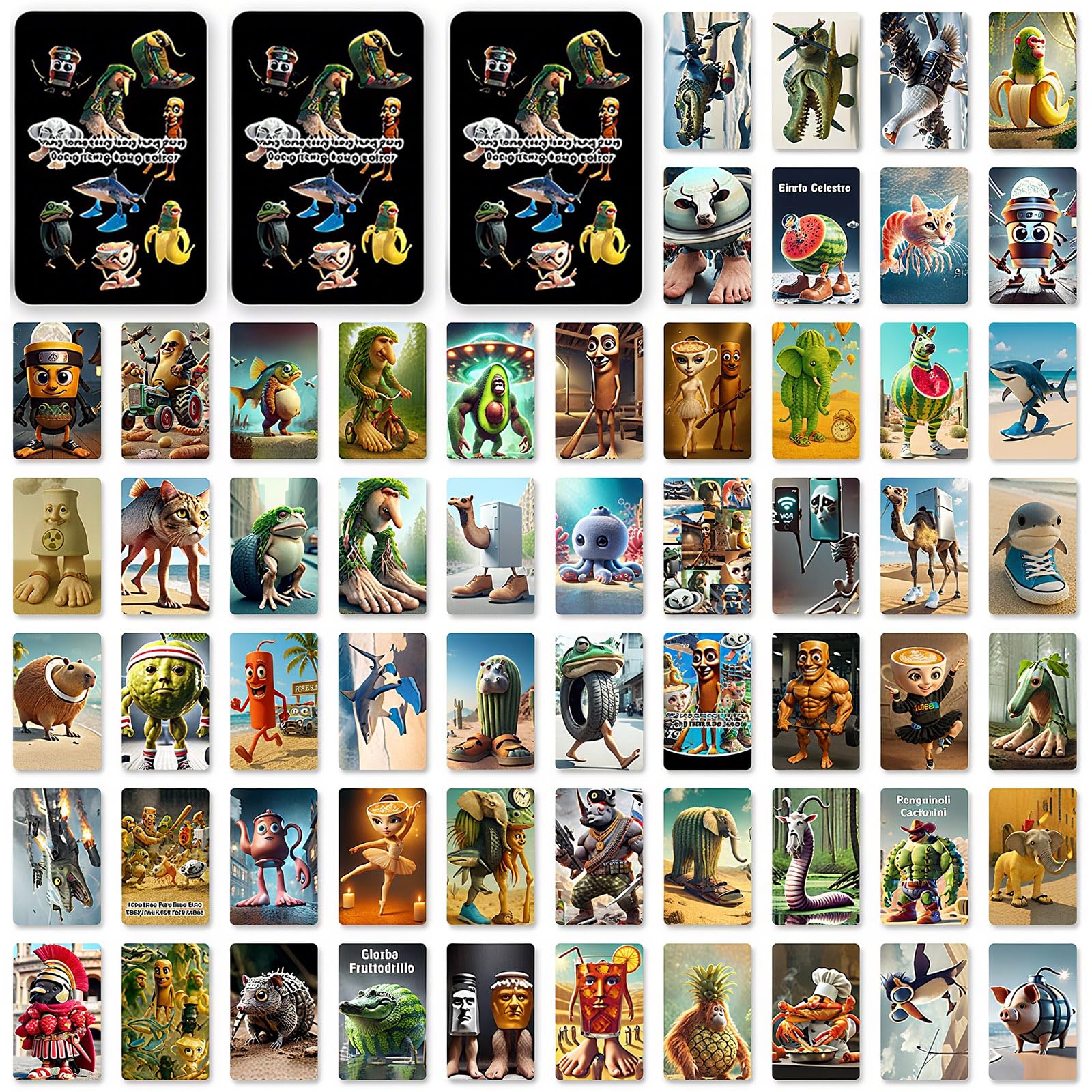 32 Värityskuvat Italian Brainrot - Uusin Ilmainen Kokoelma