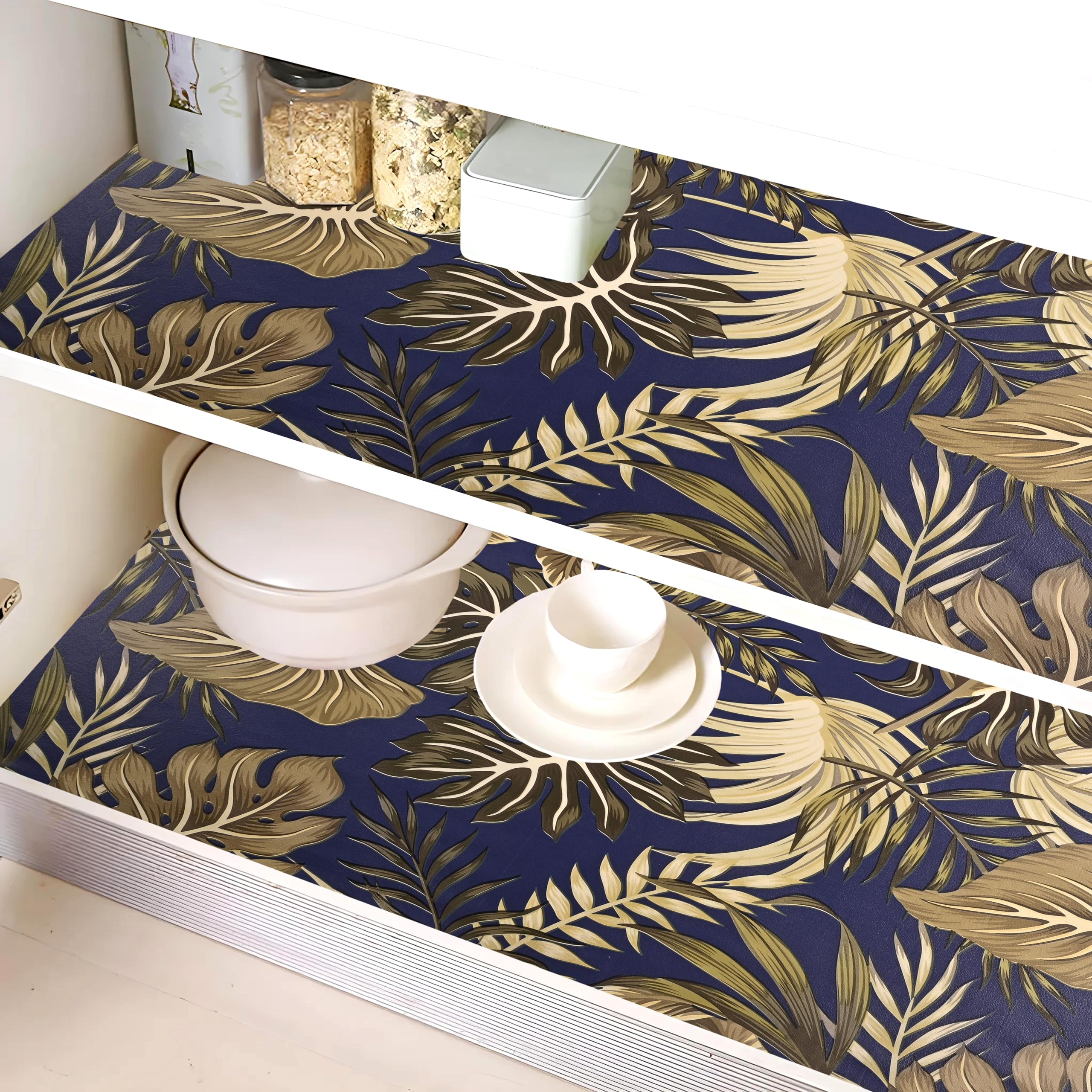 Kitchen Shelf Liner - Protect & Organize -18 Kitchen Shelf Liner - Protect & Organize -18