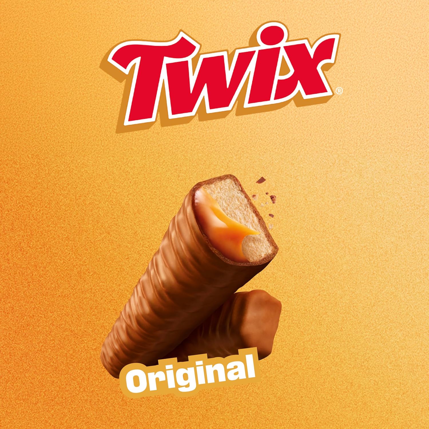 Chocolate Twix Original - Caixa com 30 unidades de 15g