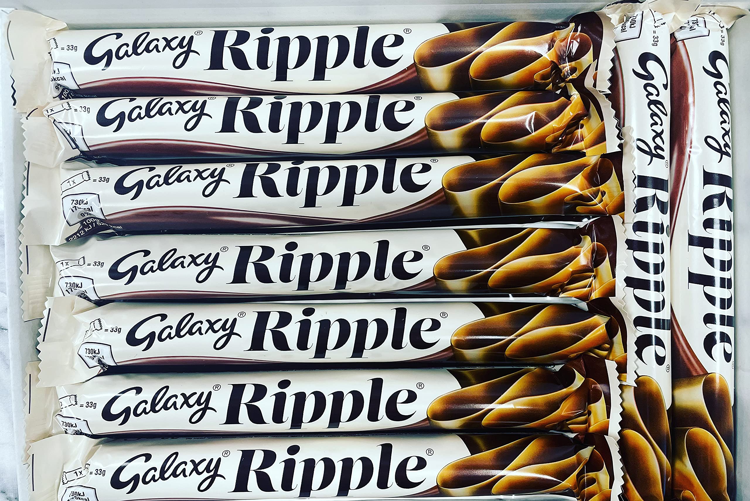 Galaxy Ripple Chocolate Bars - 9 Bars Gift Box
